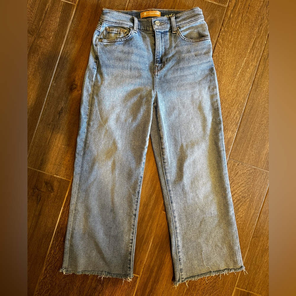 7 For All Mankind “Cropped Alexa” sz 26